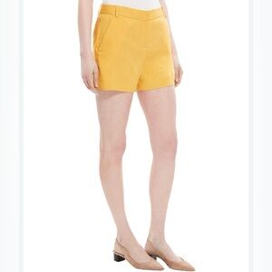 Theory Yellow  Shorts